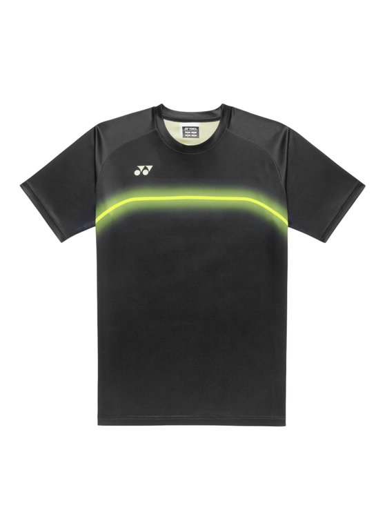 Yonex Sport T-shirt Practice Print 16859 (100% Polyester) 2026 black men's